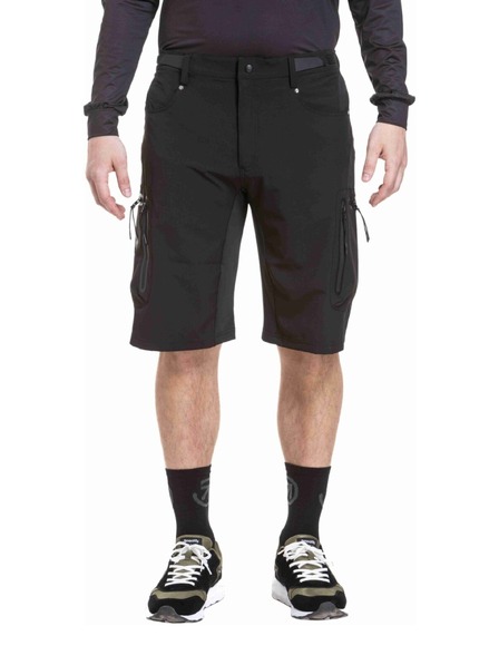 Meatfly Meatfly férfi kerékpáros rövidnadrág Duke Black / Gray