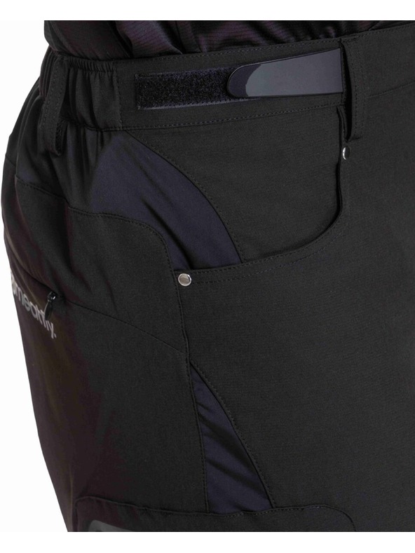 Meatfly Meatfly férfi kerékpáros rövidnadrág Duke Black / Gray