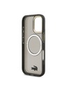 Lacoste Lacoste PC/TPU Frosted Finish Gold Logo MagSafe Hátsó Tok iPhone 17-hez Black