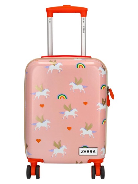 Zebra Trends Gyermek koffert Zebra Adventurer 21492 Pink