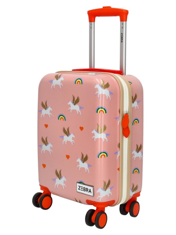 Zebra Trends Gyermek koffert Zebra Adventurer 21492 Pink