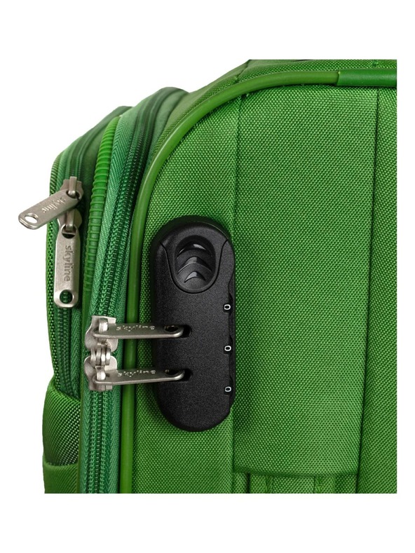 Skyline Utazókoffert Skyline Orlando 4w S Green