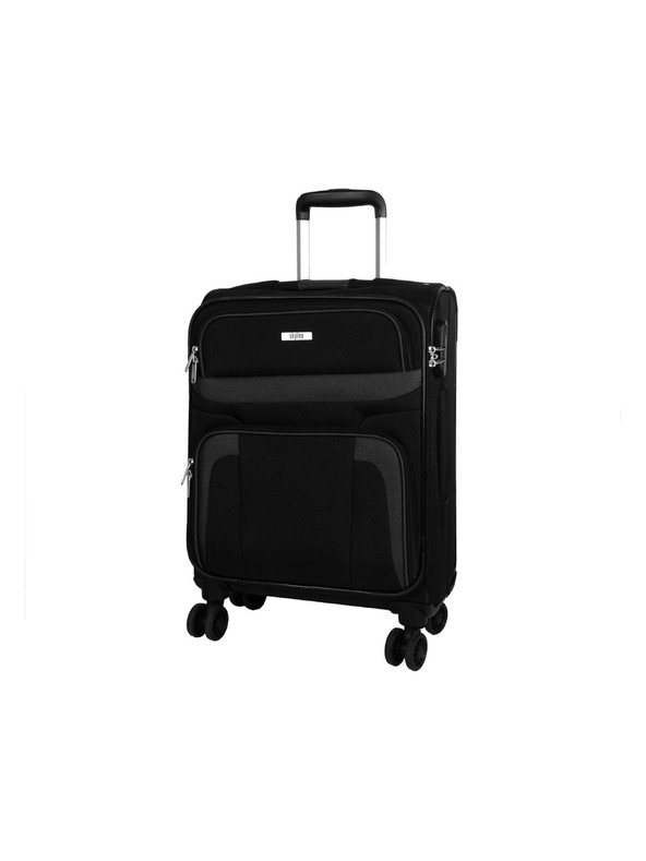 Skyline Utazókoffert Skyline Orlando 4w S Black