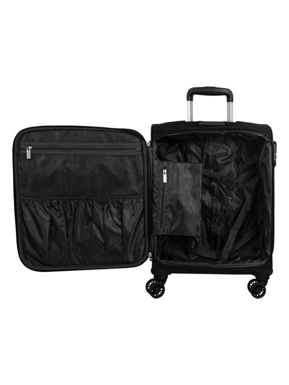 Skyline Utazókoffert Skyline Orlando 4w S Black