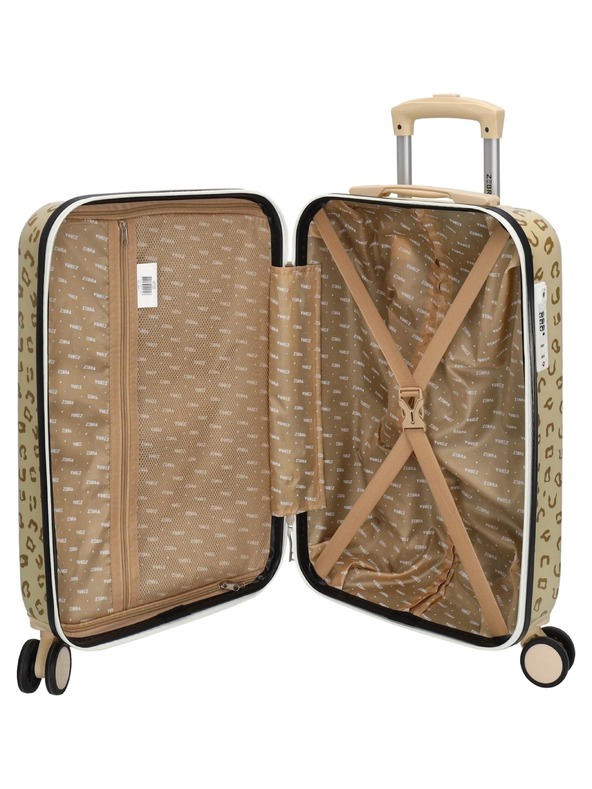 Zebra Trends Utazókoffert Zebra Travel 21493 S Gold