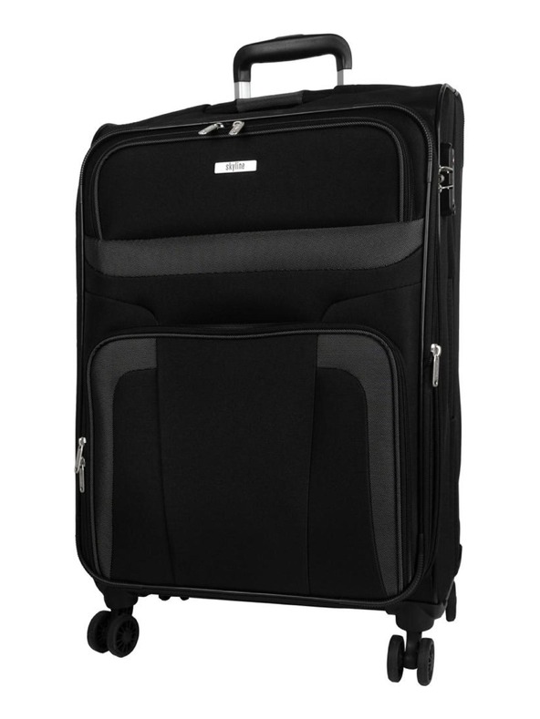 Skyline Utazókoffert Skyline Orlando 4w M Black