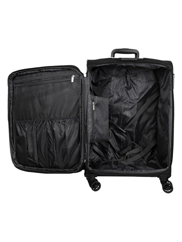 Skyline Utazókoffert Skyline Orlando 4w M Black
