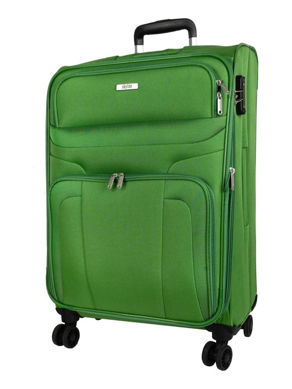 Skyline Utazókoffert Skyline Orlando 4w M Green