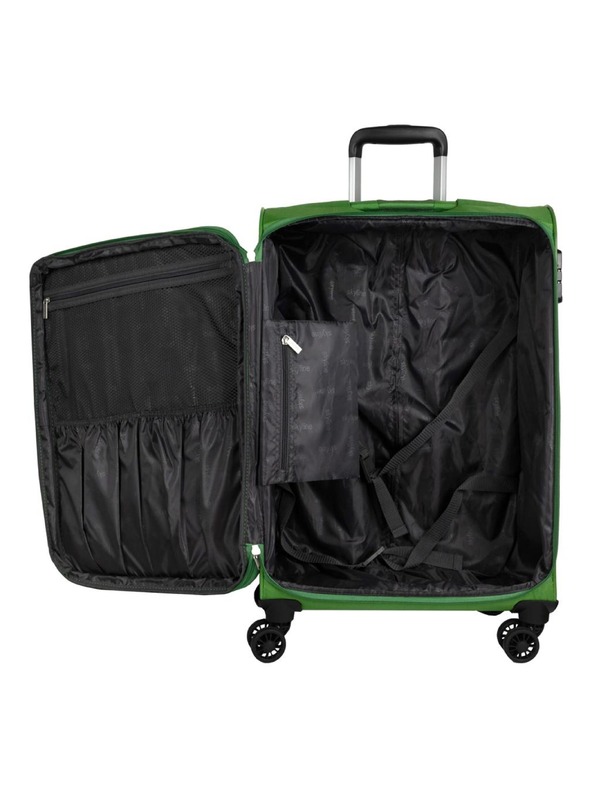 Skyline Utazókoffert Skyline Orlando 4w M Green