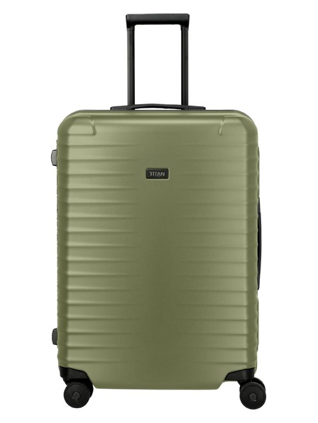 Titan Utazókoffert Titan Overseas M plus Forest green