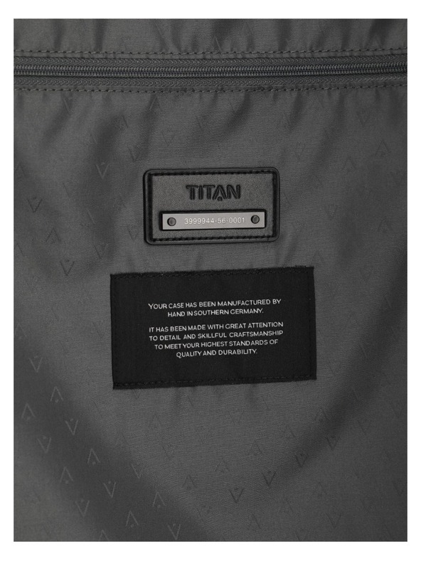 Titan Utazókoffert Titan Eternity M plus Silver