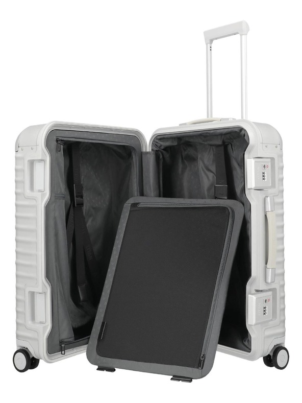 Titan Utazókoffert Titan Eternity M plus Silver