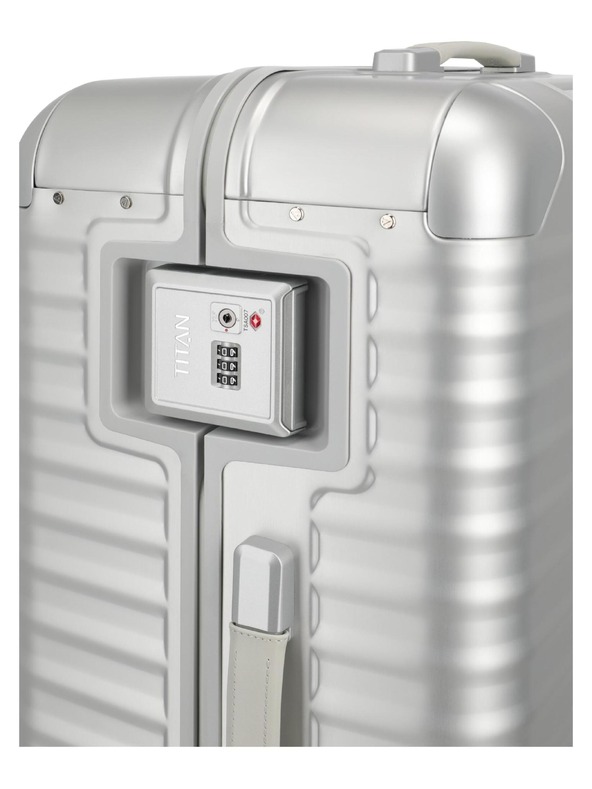 Titan Utazókoffert Titan Eternity M plus Silver