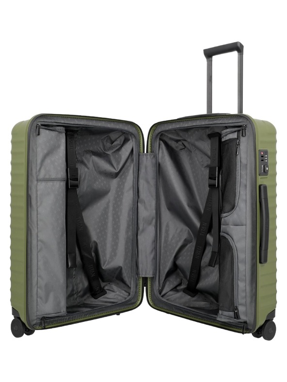 Titan Utazási bőrönd Titan Upgrade M plus Forest green