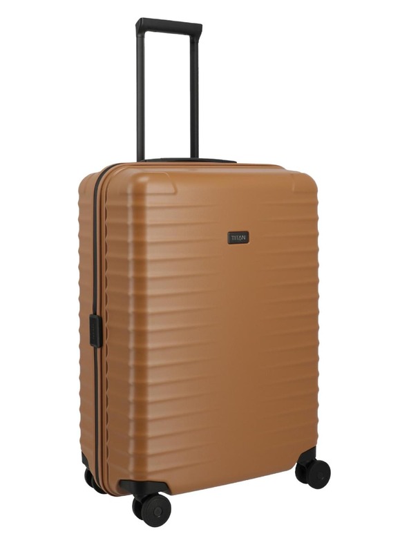 Titan Utazási bőrönd Titan Upgrade M plus Canyon bronze