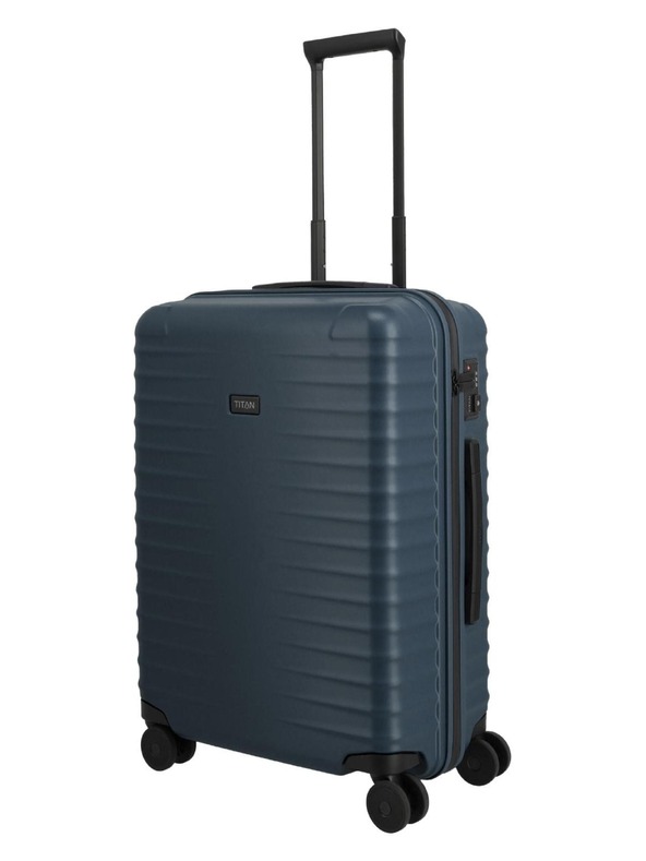 Titan Utazási bőrönd Titan Upgrade M Midnight blue