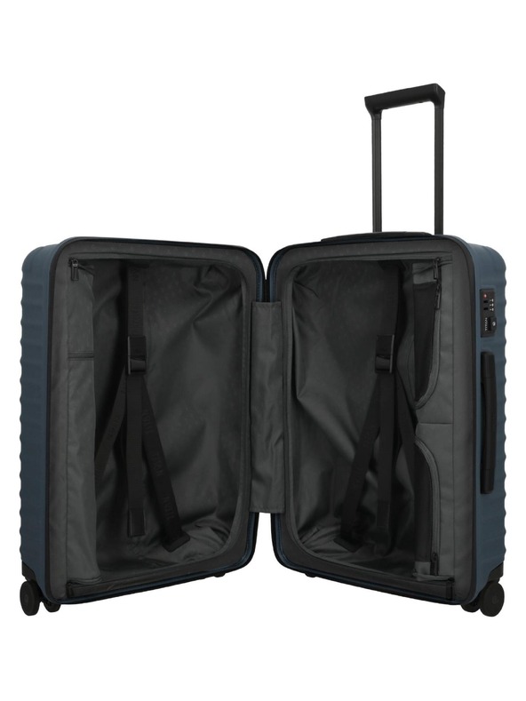 Titan Utazási bőrönd Titan Upgrade M Midnight blue