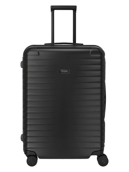 Titan Utazási bőrönd Titan Overseas M plus Nightshade black