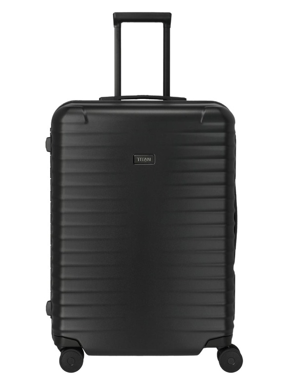 Titan Utazási bőrönd Titan Overseas M plus Nightshade black