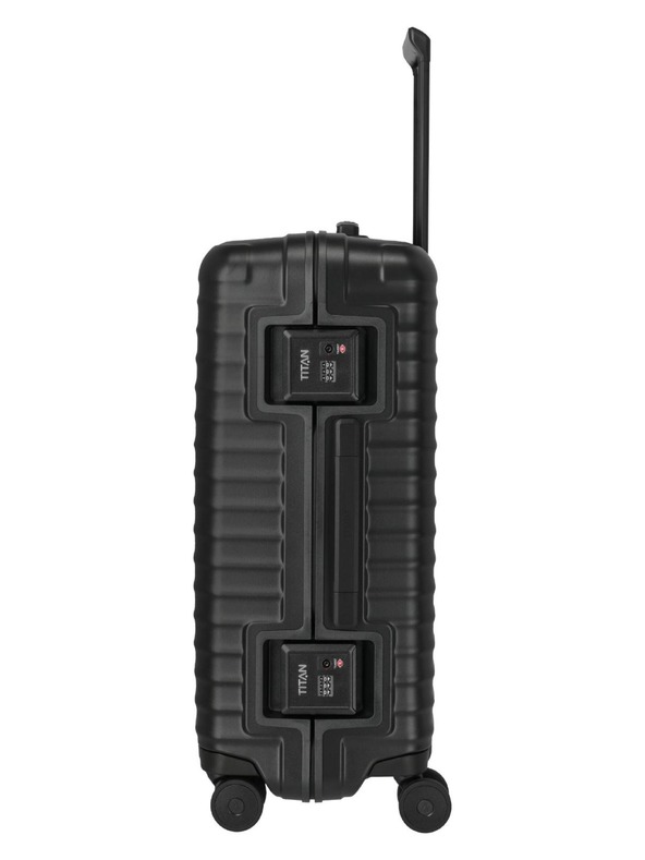 Titan Utazási bőrönd Titan Overseas M plus Nightshade black