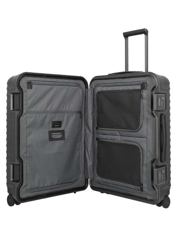 Titan Utazási bőrönd Titan Overseas M plus Nightshade black