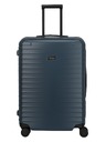 Titan Utazási bőrönd Titan Overseas M plus Midnight blue