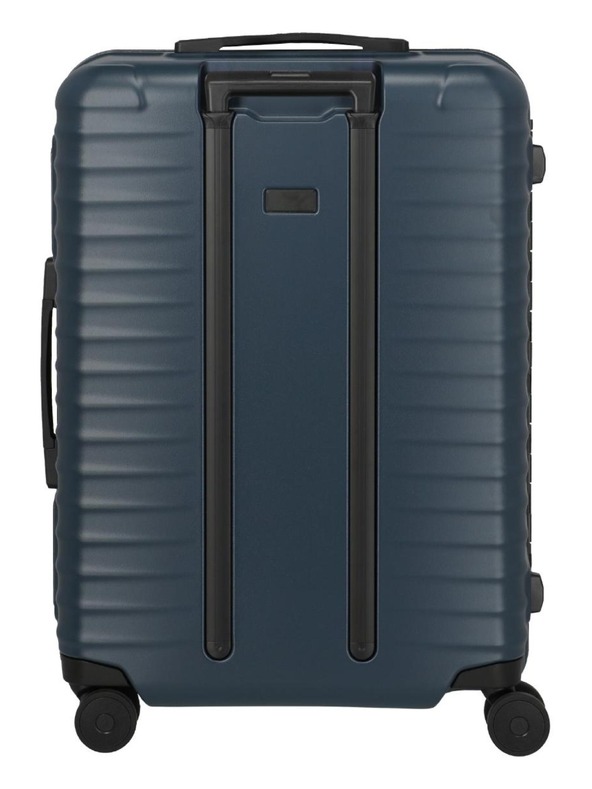 Titan Utazási bőrönd Titan Overseas M plus Midnight blue