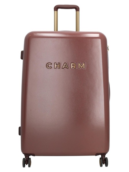 Charm London Utazási bőrönd Charm London Capetown L Burgundy