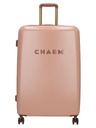 Charm London Utazási bőrönd Charm London Capetown L Pink