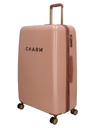 Charm London Utazási bőrönd Charm London Capetown L Pink