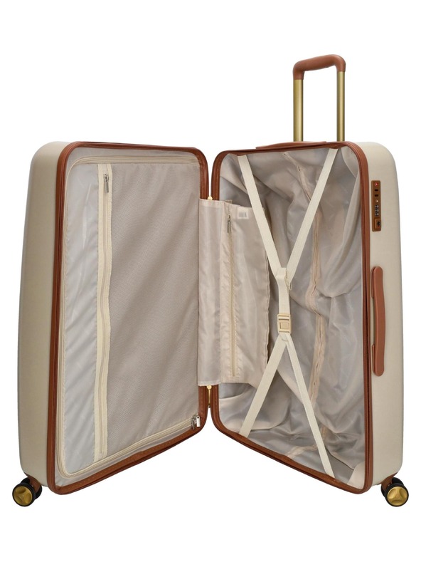 Charm London Utazási bőrönd Charm London Capetown L Beige
