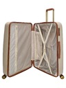 Charm London Utazási bőrönd Charm London Capetown L Beige