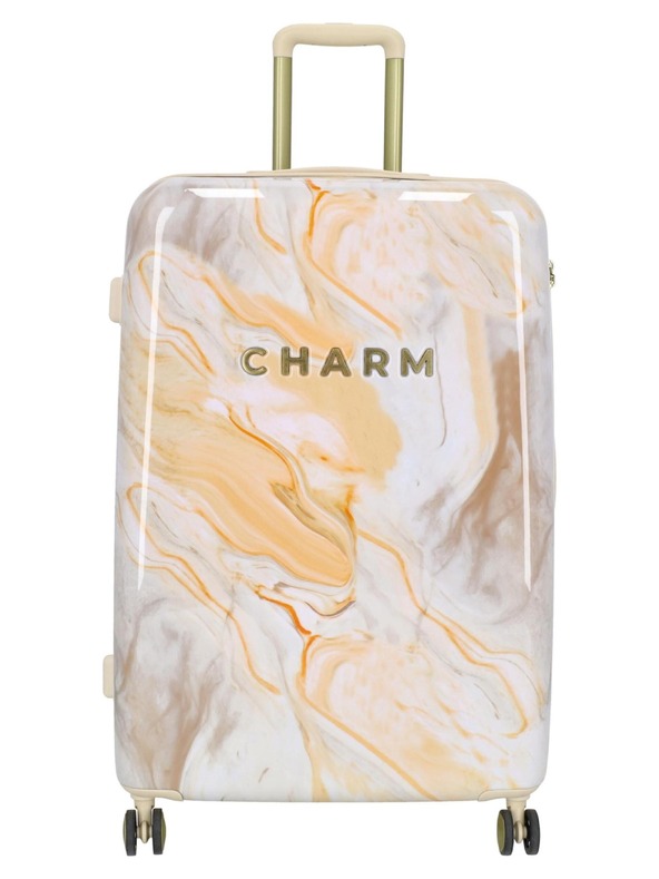 Charm London Utazási bőrönd Charm London 23169 L Cream