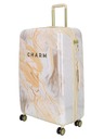 Charm London Utazási bőrönd Charm London 23169 L Cream