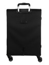 Skyline Utazási bőrönd Skyline Orlando 4w L Black