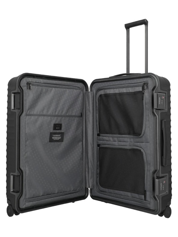 Titan Utazási bőrönd Titan Overseas L Nightshade black