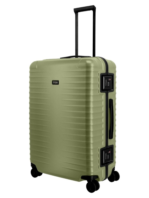 Titan Utazási bőrönd Titan Overseas L Forest green