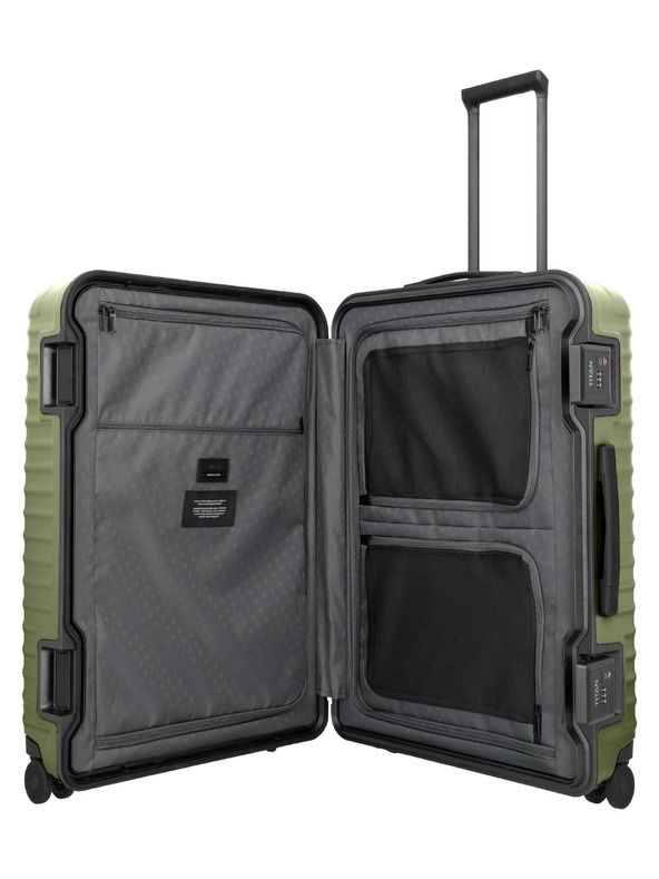 Titan Utazási bőrönd Titan Overseas L Forest green