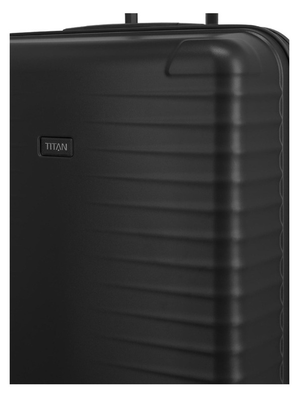 Titan Utazási bőrönd Titan Upgrade L Nightshade black