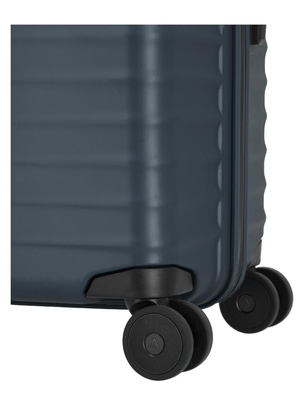Titan Utazási bőrönd Titan Upgrade L Midnight blue