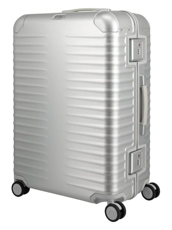 Titan Utazási bőrönd Titan Eternity L Silver