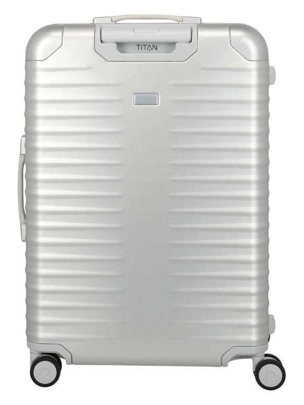 Titan Utazási bőrönd Titan Eternity L Silver