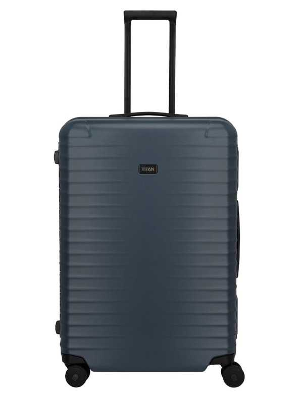 Titan Utazási bőrönd Titan Overseas L Midnight blue