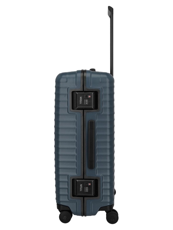 Titan Utazási bőrönd Titan Overseas L Midnight blue