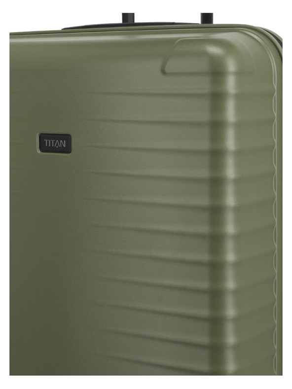 Titan Utazási bőrönd Titan Upgrade L Forest green