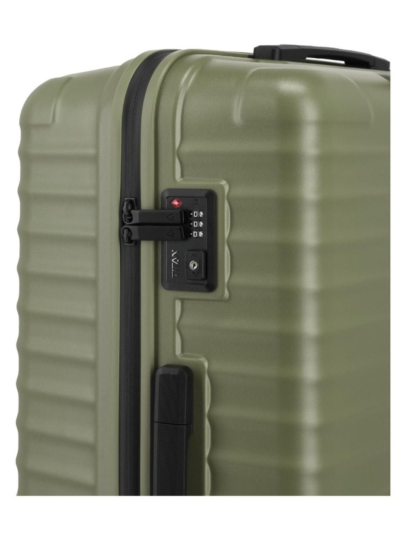 Titan Utazási bőrönd Titan Upgrade L Forest green