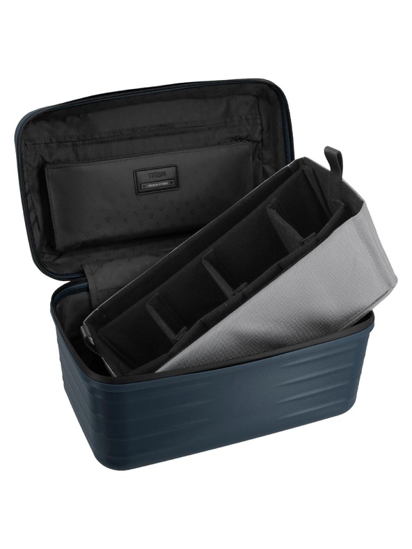 Titan Kozmetikai kofferka Titan Upgrade Beautycase Midnight blue