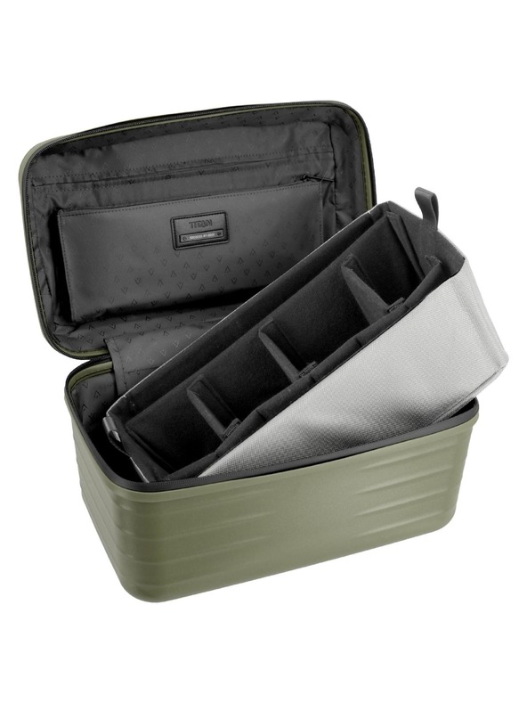 Titan Kozmetikai kofferka Titan Upgrade Beautycase Forest green