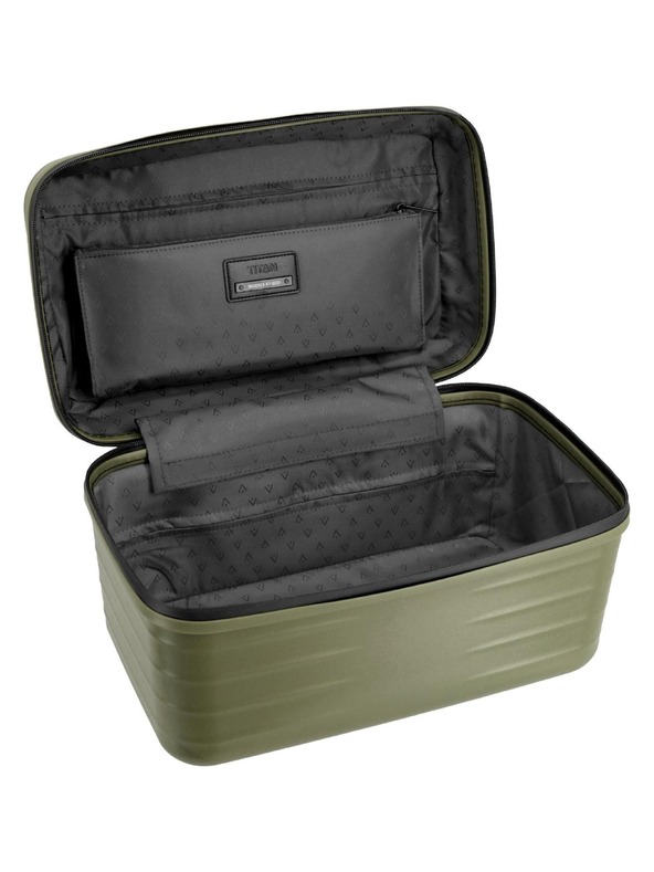 Titan Kozmetikai kofferka Titan Upgrade Beautycase Forest green