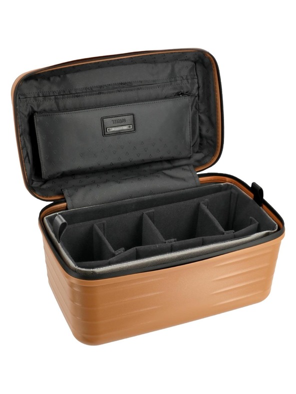 Titan Kozmetikai táska Titan Upgrade Beautycase Canyon bronze